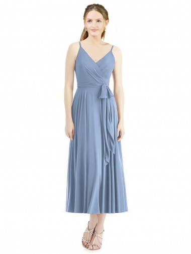 Shop Short Tea Length Chiffon Bridesmaid Dress Montreal