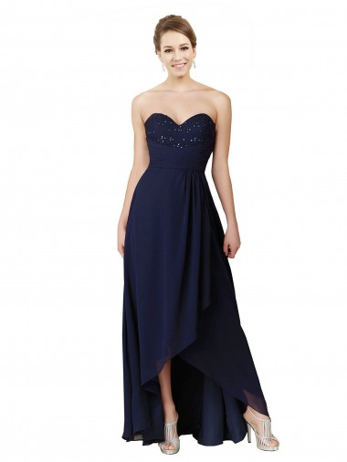 Shop Sweetheart Neckline Beaded Lace and Chiffon Bridesmaid Dress Montreal