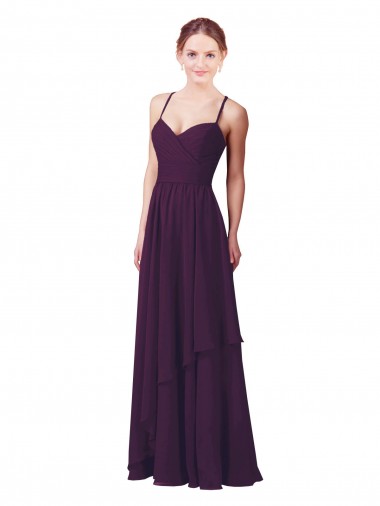 Shop Roman Style Luxe Chiffon Bridesmaid Dress Montreal