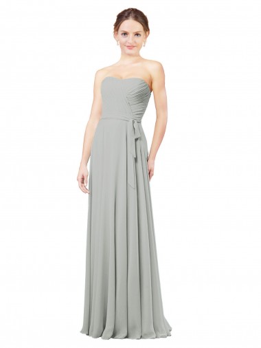 Shop Delicately Draped Chiffon Bridesmaid Dress Montreal