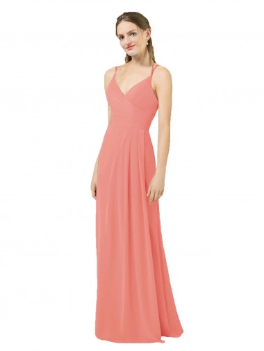 Shop Flirty Chiffon Bridesmaid Dress with Modern Back Detail Montreal