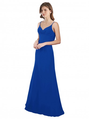 Shop Softly Flared Chiffon Bridesmaid Dress with Sweetheart Neckline Montreal