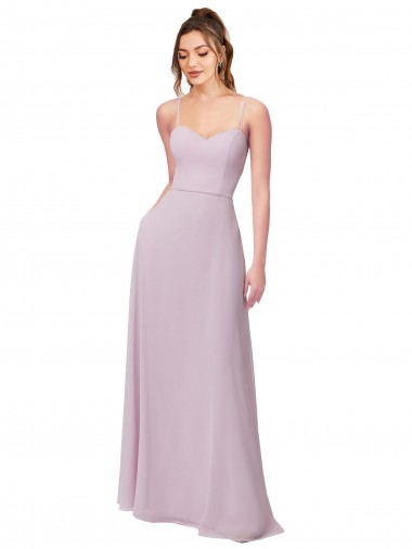 Shop Sweetheart Tie-Back Chiffon Bridesmaid Dress Montreal