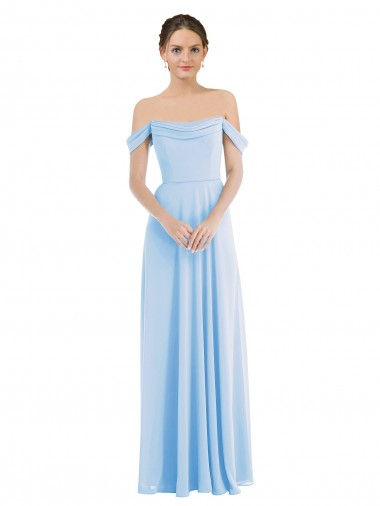 Shop Off the Shoulder Draped Neckline Maxi Formal Bridesmaid Dress Montreal