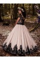 Ivory Ball Gown Sweetheart Neck Sleeveless Flower Girl Dress