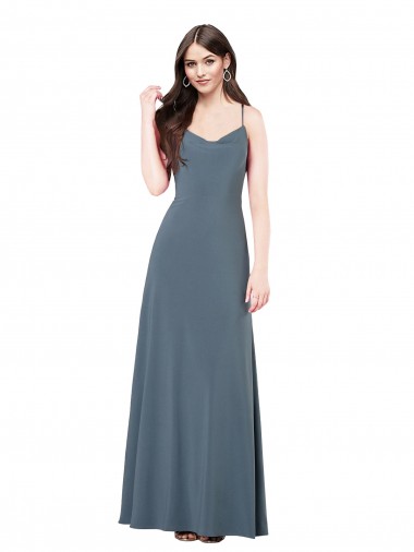 Shop Classic Spandex Bridesmaid Dress / Prom Dress with Scoop Neckline Montreal