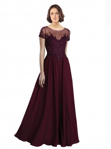 Shop Full Length Beaded and Embroidered Tulle Bodice Long Chiffon Bridesmaid Dress Montreal
