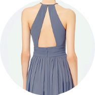 Keyhole Bridesmaid Dresses Montreal