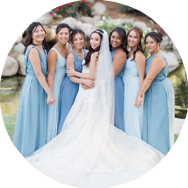 Blue Bridesmaid Dresses Montreal