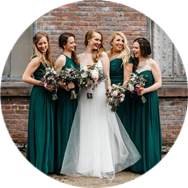 Green Bridesmaid Dresses Montreal