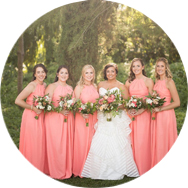 Orange Bridesmaid Dresses Montreal