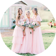 Pink Bridesmaid Dresses Montreal