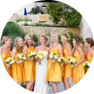 Yellow Bridesmaid Dresses Montreal
